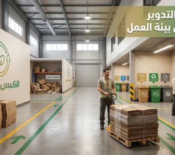 دور إعادة التدوير في تحسين بيئة العمل 360x320
