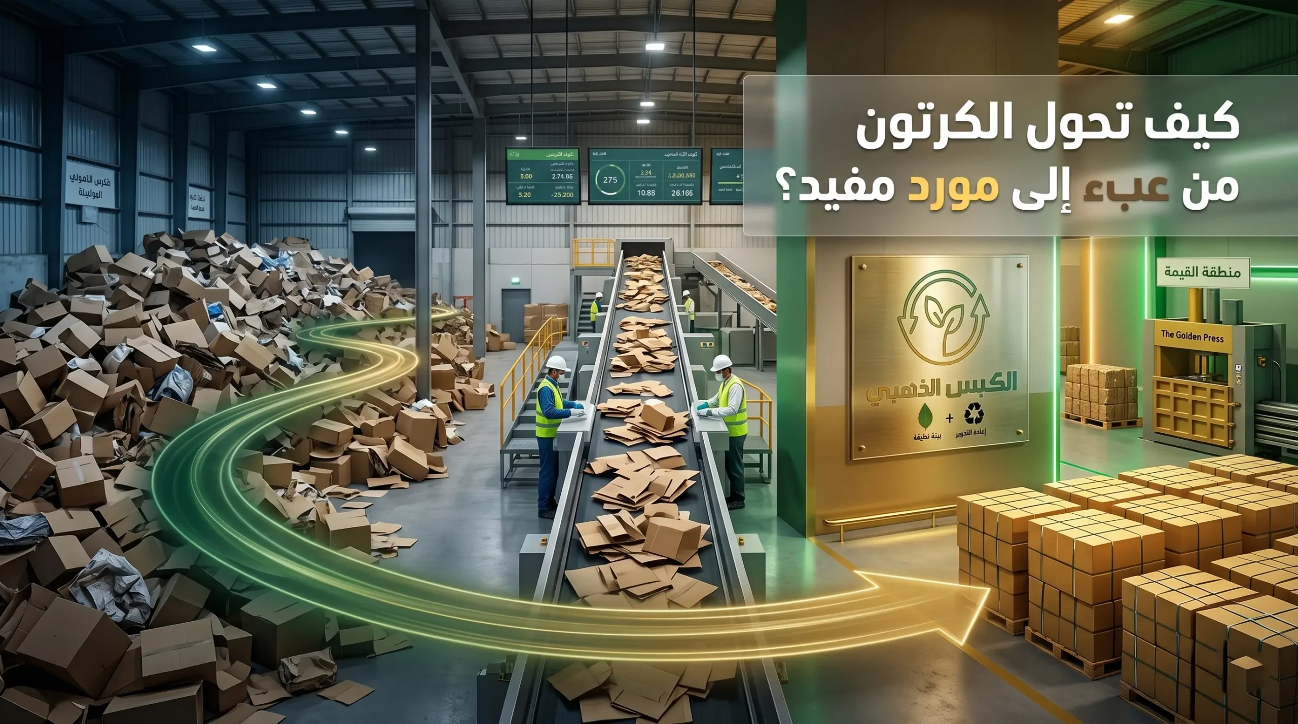 كيف تحول الكرتون من عبء إلى مورد مفيد؟