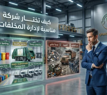كيف تختار شركة مناسبة لإدارة المخلفات؟