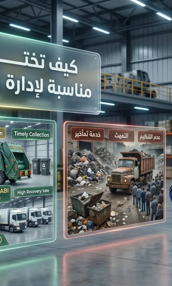 كيف تختار شركة مناسبة لإدارة المخلفات؟