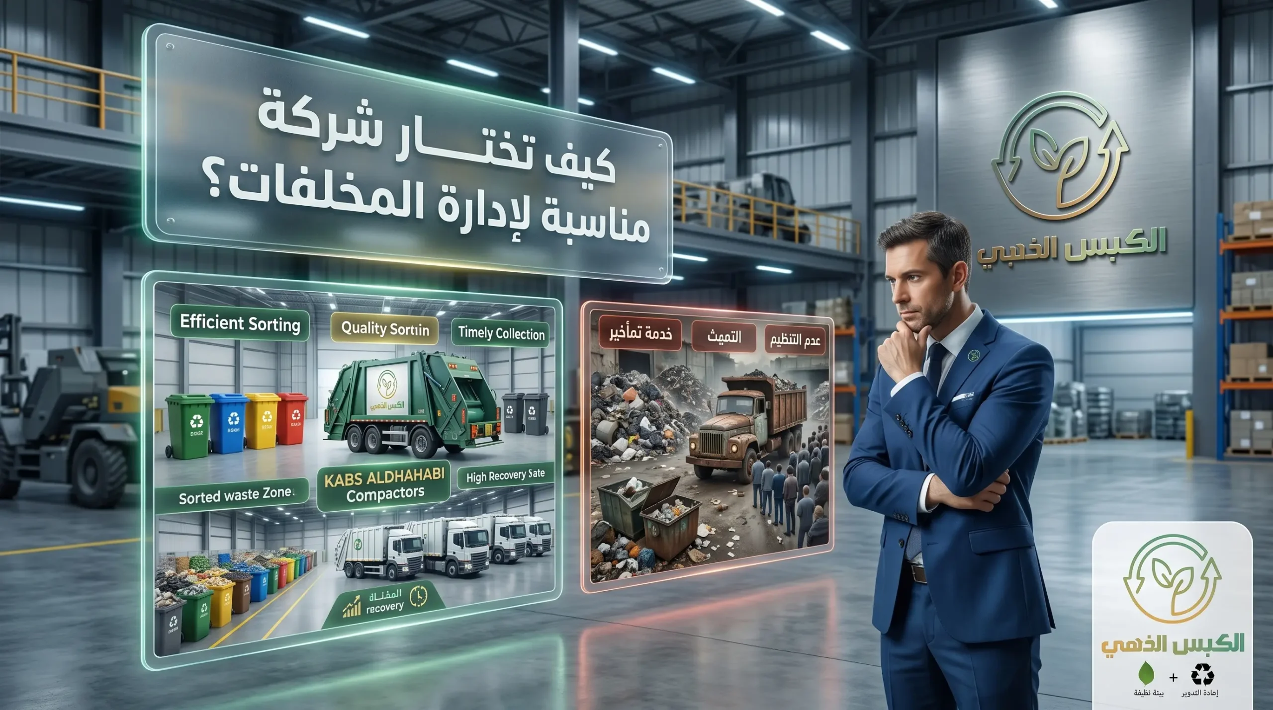 كيف تختار شركة مناسبة لإدارة المخلفات؟