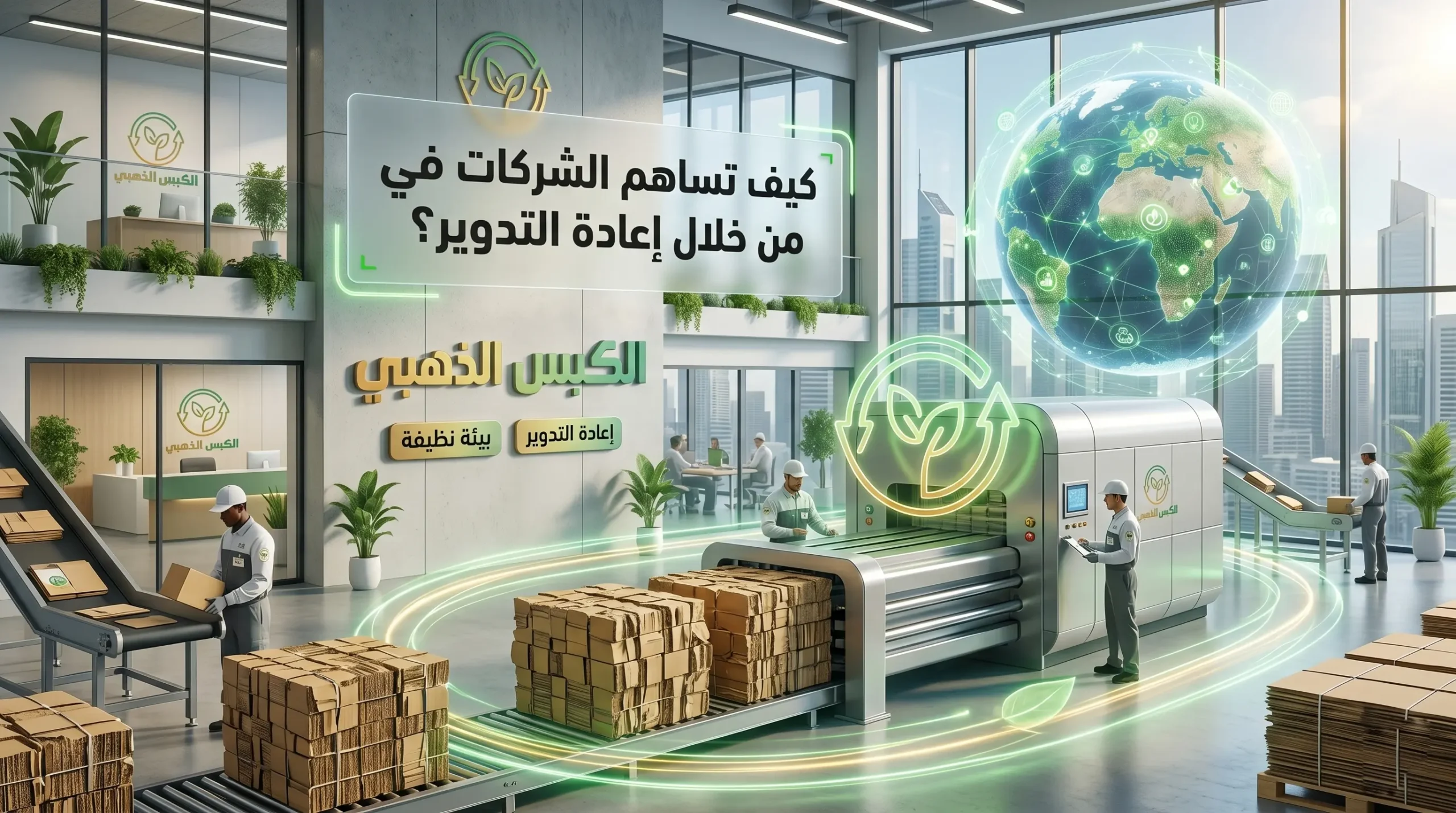 كيف تساهم الشركات في الاستدامة من خلال إعادة التدوير؟